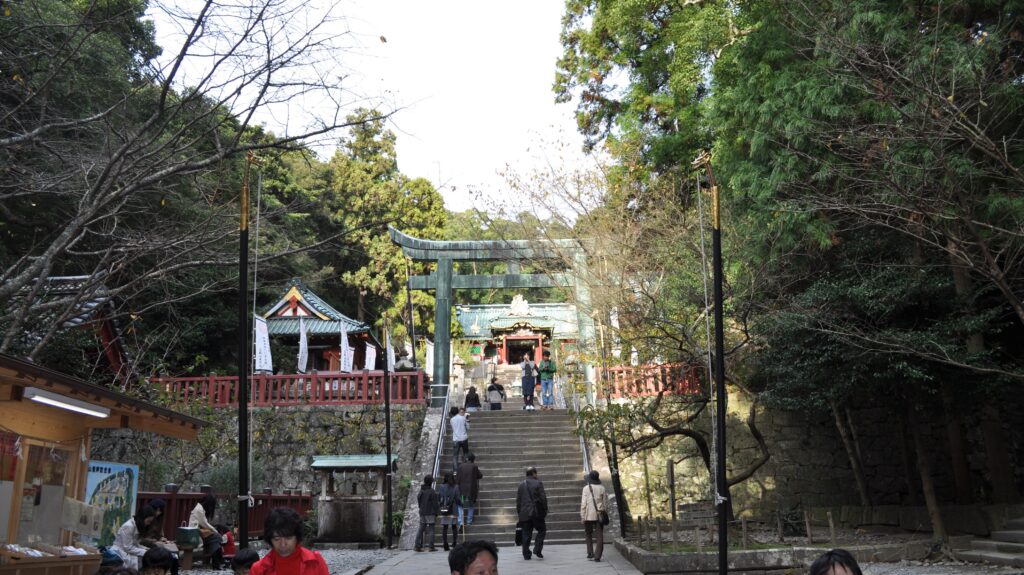 久能山東照宮の参道