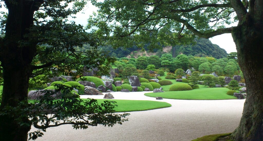 足立美術館の庭園