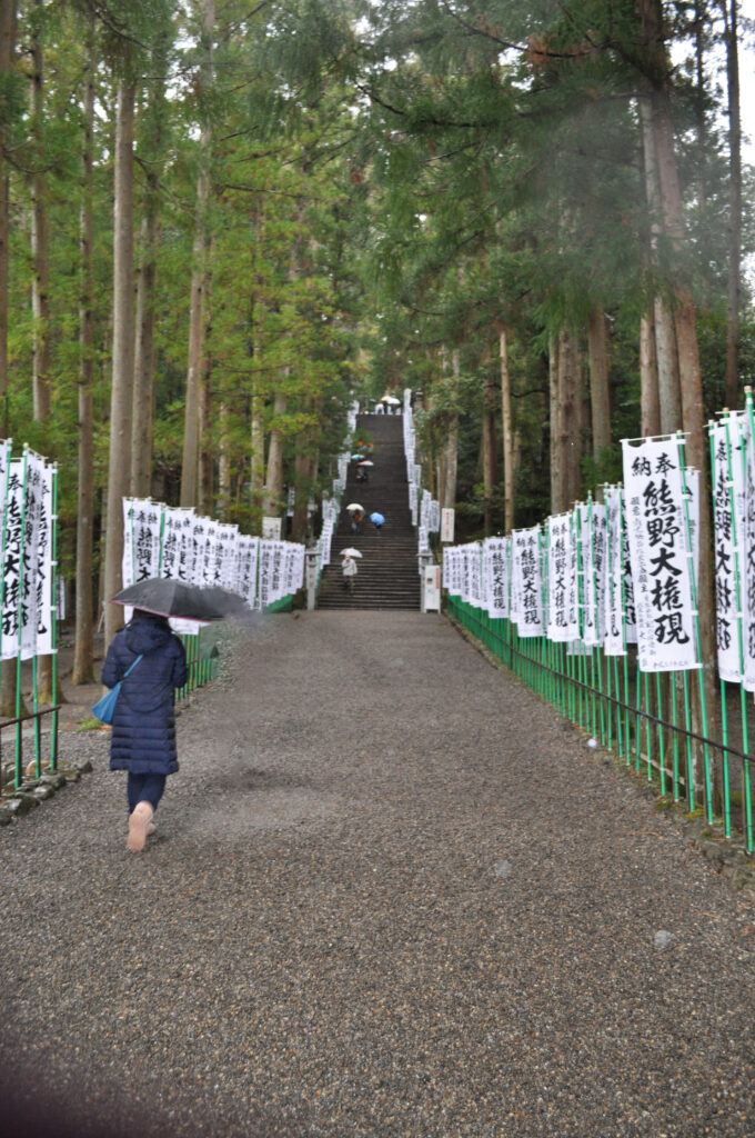 熊野本宮大社の参道